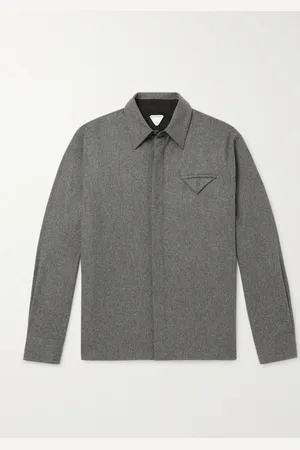Bottega Veneta Hemd aus Wollflanell - Men - - IT 48