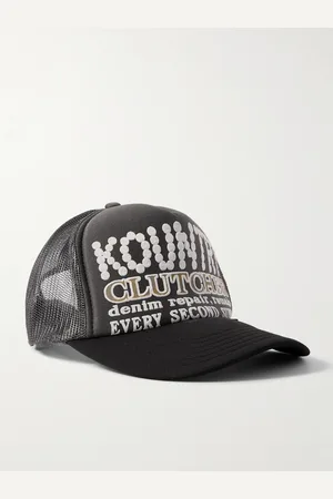 KAPITAL Pearl Clutcher Baseballkappe aus Canvas und Mesh mit Print - Men