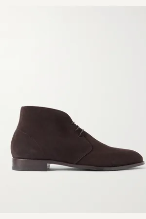 Manolo Blahnik Berwick Chukka-Stiefel aus Veloursleder - Men - - UK 10