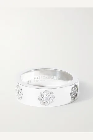 Hatton Labs Daisy Ring aus mit Cubic Zirkonia - Men - - 9.5