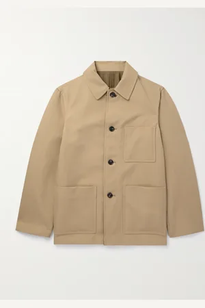 Loro Piana Yudakai Caban Hemdjacke aus Gabardine aus einer Woll-Baumwollmischung - Men - - S