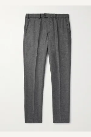 Loro Piana Carlo gerade geschnittene Hose aus Flanell aus einer Woll-Kaschmirmischung - Men - - IT 54