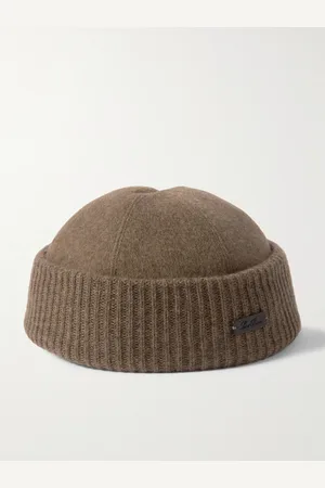 Loro Piana Beanie aus Storm-System®-Kaschmir mit Logoapplikation - Men - - M