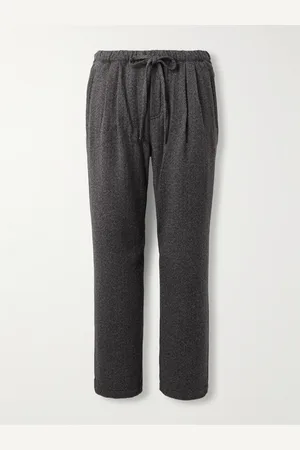 MASSIMO ALBA Key West gerade geschnittene Anzughose aus einer Kaschmir-Wollmischung mit Fischgratmuster - Men - - XL