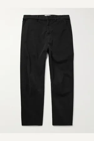 NILI LOTAN Carpenter verkürzte gerade geschnittene, verkürzte Hose aus Stretch-Baumwoll-Twill - Men - - UK/US 34