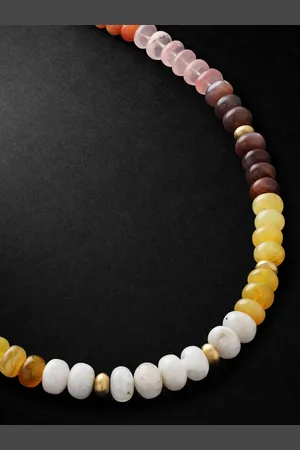 JACQUIE AICHE Kette aus Gold mit Zierperlen aus Opal - Men