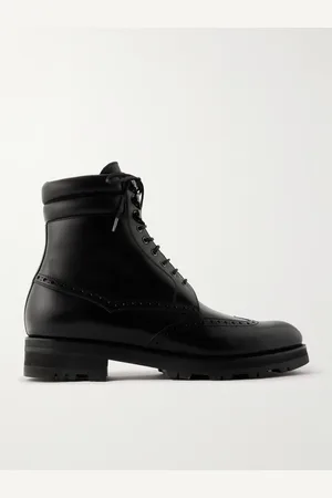 Manolo Blahnik Sapele Schnürstiefel aus Leder - Men - - UK 8