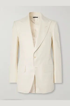 Tom Ford Schmal geschnittene Smokingjacke aus Grain de Poudre aus Seide - Men - - IT 58