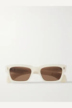 JACQUES MARIE MAGE Ashcroft Sonnenbrille mit rechteckigem Rahmen aus Azetat - Men