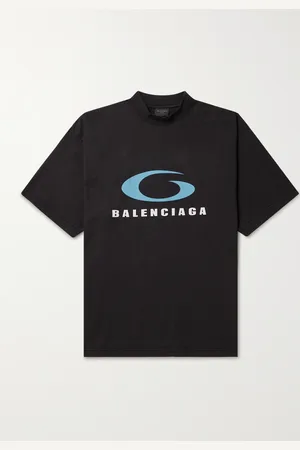 Balenciaga Oversized-T-Shirt aus Baumwoll-Jersey mit Logoprint - Men - - M