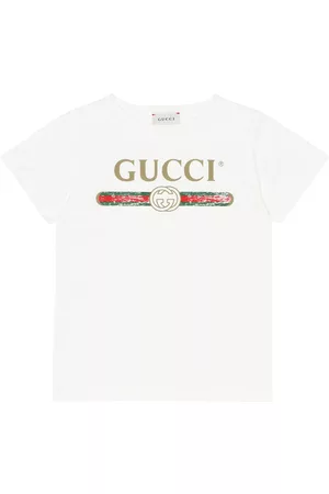 Gucci Mädchen Shirts - Bedrucktes T-Shirt aus Baumwolle