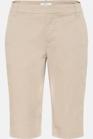 Vince Mid-Rise Shorts aus Baumwolle
