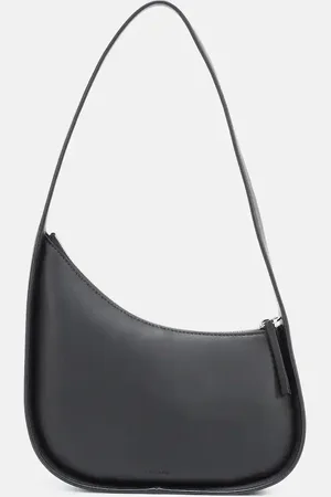 The Row Schultertasche Half Moon aus Leder