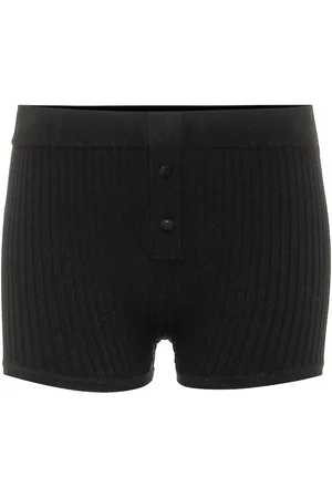 LIVE THE PROCESS Shorts aus Rippstrick