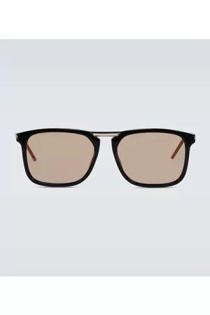 Gucci Eckige Sonnenbrille aus Acetat