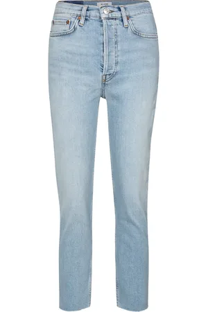 RE/DONE High-Rise Slim Jeans 90s
