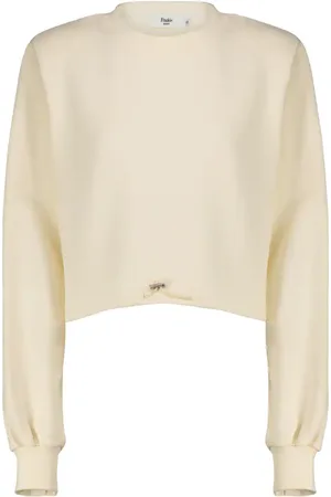The Frankie Shop Cropped Sweatshirt aus Baumwolle