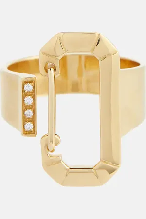 Eera Eéra Ring aus 18kt Gelbgold mit Diamanten