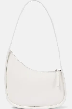 The Row Schultertasche Half Moon aus Leder