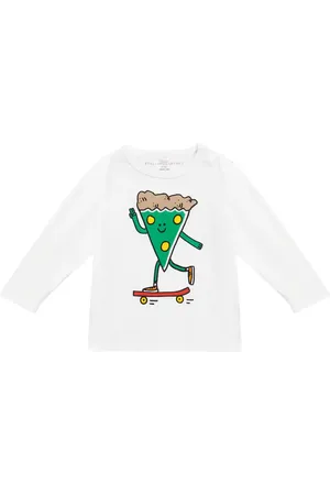 Stella McCartney Baby Longsleeve aus Baumwoll-Jersey
