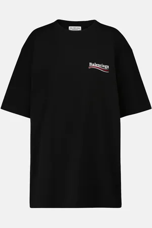 Balenciaga Oversize T-Shirt aus Baumwolle