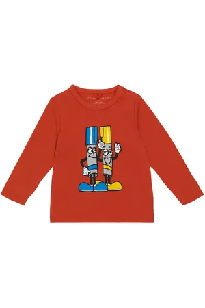 Stella McCartney Baby Longsleeve aus Baumwoll-Jersey
