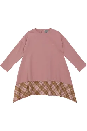 Il gufo Kleid aus Baumwolle