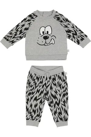 Stella McCartney Baby Jogginganzug aus Baumwollfleece