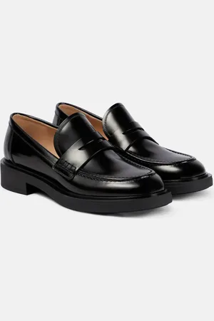 Gianvito Rossi Loafers Harris aus Leder