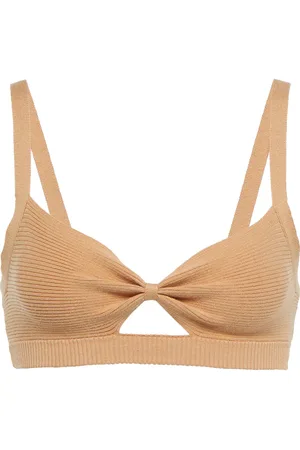 LIVE THE PROCESS Bralette Cinch aus Rippstrick