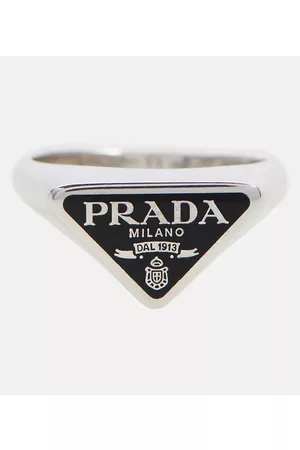 Prada Ring Symbole aus Sterlingsilber