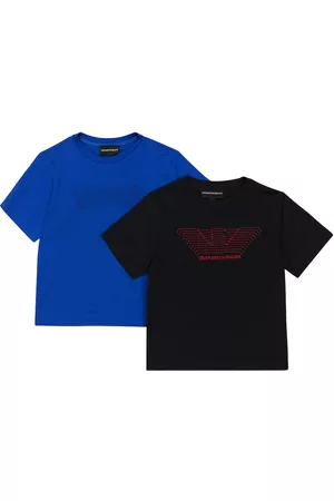 Emporio Armani Set aus zwei T-Shirts aus Jersey