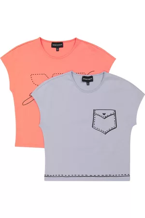 Emporio Armani Set aus zwei T-Shirts aus Jersey