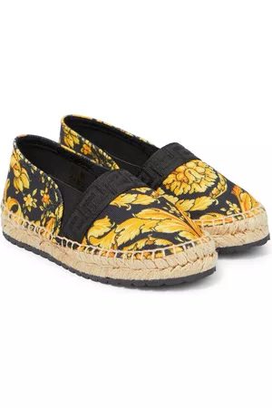 VERSACE Espadrilles Barocco aus Canvas