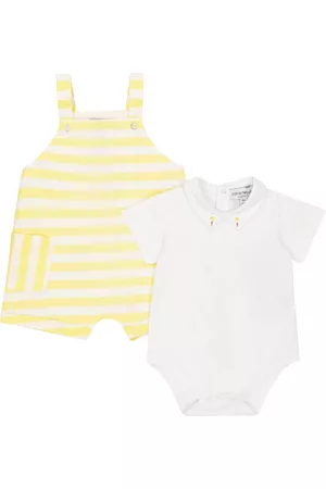 Emporio Armani Kids Baby Set aus Strampler und Playsuit