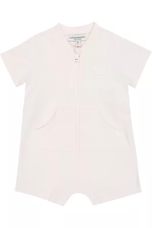 Emporio Armani Kids Baby Spieler aus Baumwolle