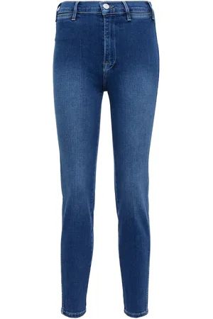 Frame High-Rise Slim Jeans Le Sylvie