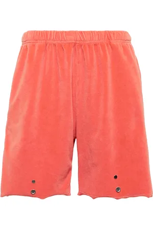 Les Tien Shorts Snap Front aus Samt