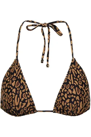 Nanushka Bedrucktes Bikini-Oberteil Caia
