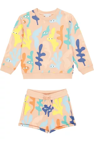 Stella McCartney Kids Mädchen Sweatshirts - Set aus Sweatshirt und Shorts