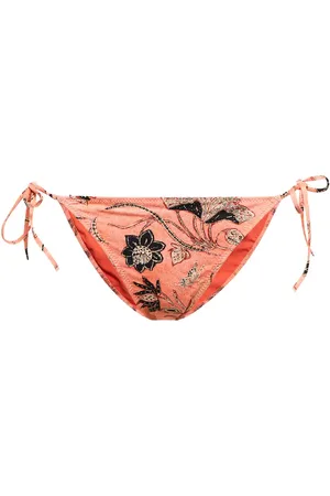 ULLA JOHNSON Bedrucktes Bikini-Höschen Maria