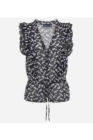 Polo Ralph Lauren Bedrucktes Top aus Baumwolle