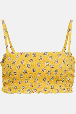 Tory Burch Bedrucktes Bikini-Oberteil Costa