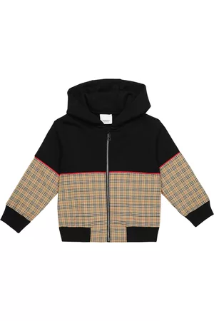 Burberry Kids Jacke Vintage Check aus Baumwolle