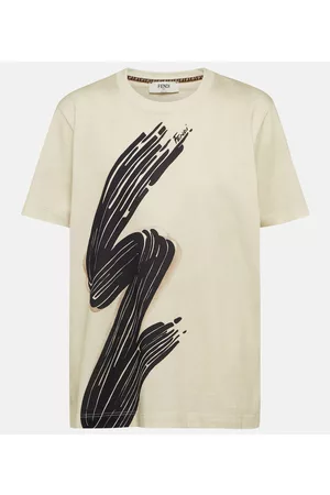 Fendi T-Shirt aus Baumwolle