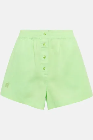 ROTATE Shorts Ponisan aus Baumwollpopeline