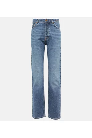Chloé Mid-Rise Straight Jeans