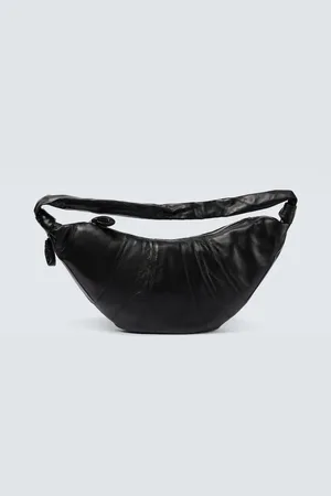 LEMAIRE Messenger Bag Croissant Large aus Leder