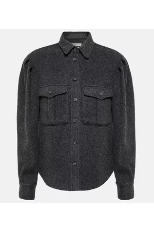 Isabel Marant, Étoile Hemdjacke Florrie aus einem Wollgemisch