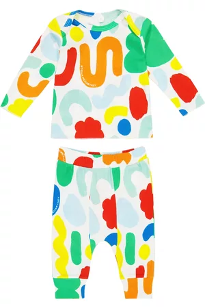 Stella McCartney Baby Bedruckter Pyjama aus Baumwolle